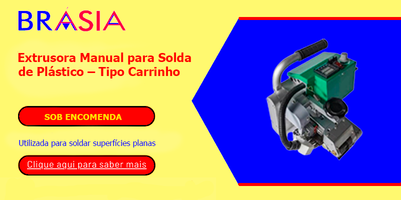 Extrusora Manual para Solda de Plástico - Tipo Carrinho -  A BRÁSIA, fundada em 2008, conta com sócios com mais de 30 anos de experiência. A emp...Saiba mais.